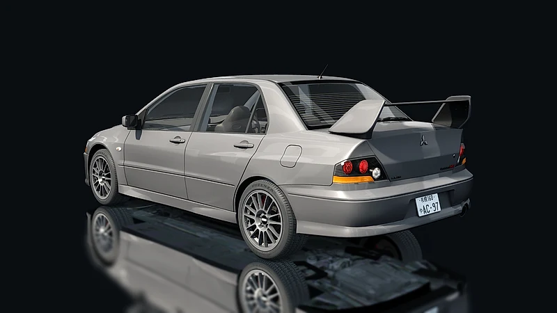 Mitsubishi Lancer Evolution VIII MR – Heckansicht