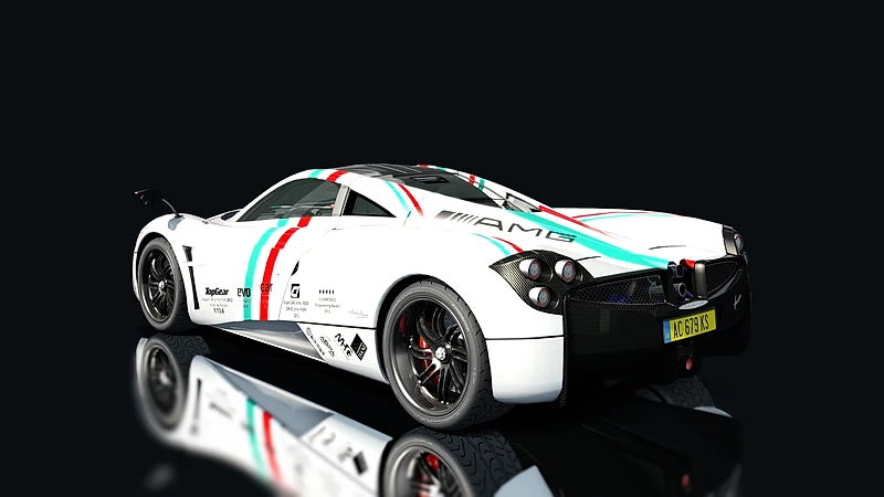 Pagani Huayra – Heckansicht