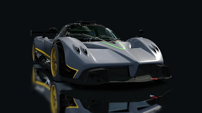 Pagani Zonda R – Frontansicht tief