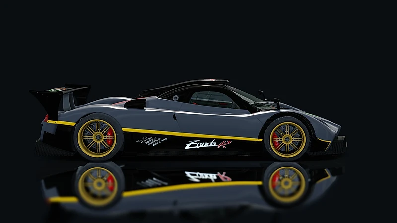 Pagani Zonda R – Seitenansicht