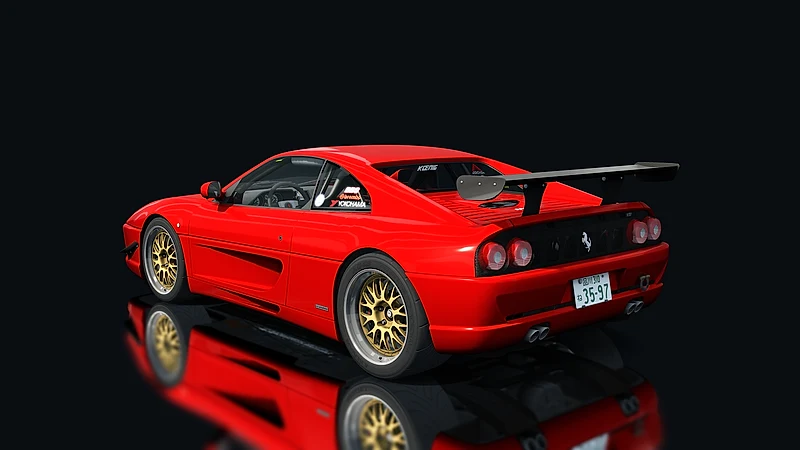 Ferrari F355 Challenge "Persephone" – Heckansicht