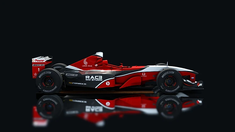 Race Sim Studio Formula RSS 2000 V10 – Seitenansicht