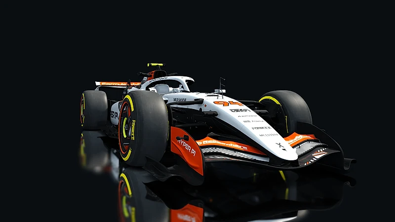 Race Sim Studio Formula Hybrid® V12-R – Frontansicht tief