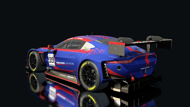 Race Sim Studio GT-M Adonis V8 Evo – Heckansicht