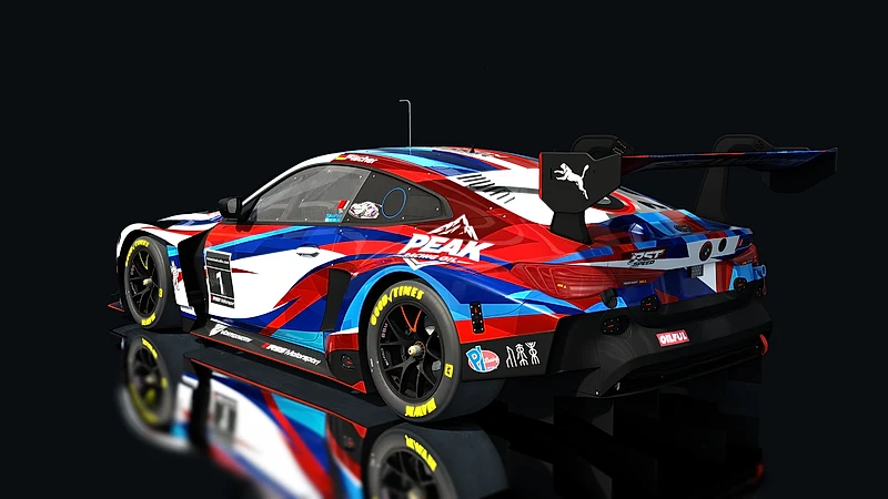 Race Sim Studio GT-M Bayer i6 Evo – Heckansicht