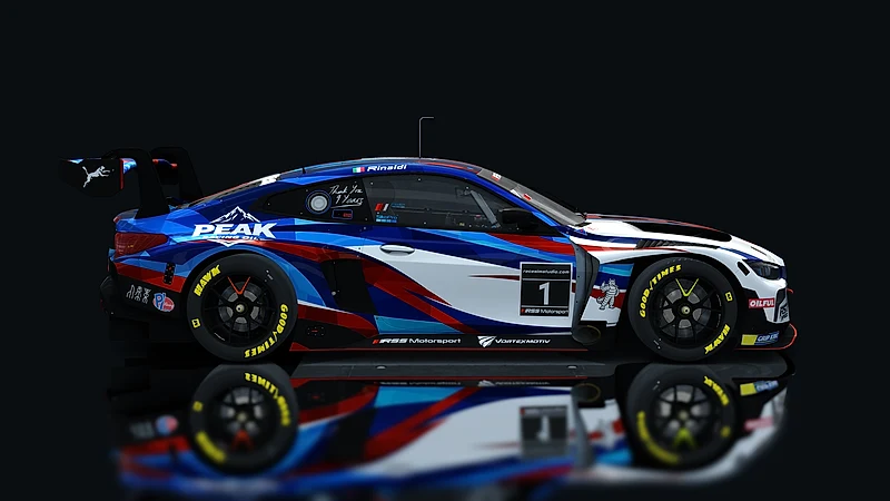 Race Sim Studio GT-M Bayer i6 Evo – Seitenansicht
