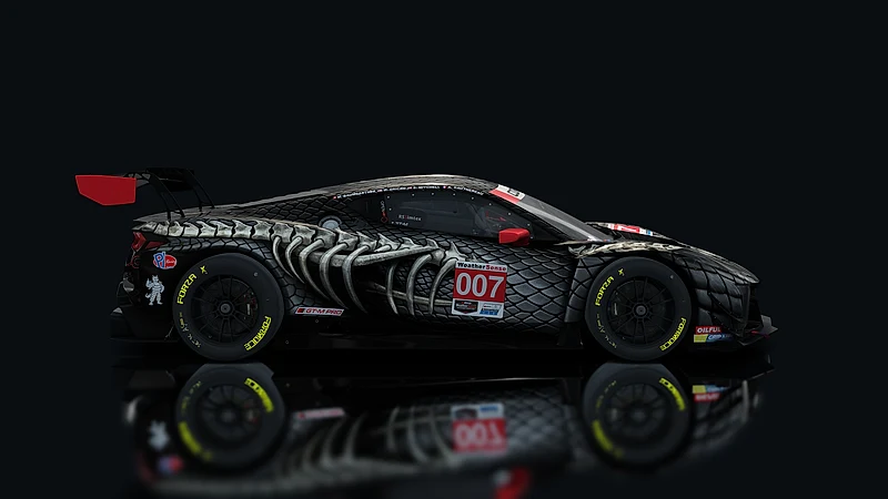 Race Sim Studio GT-M Cortex V8 – Seitenansicht