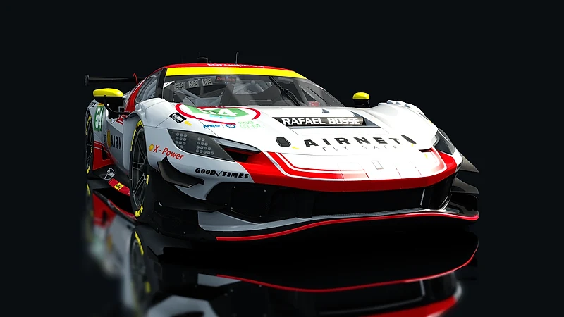 Race Sim Studio GT-M Furiano 96 V6 – Frontansicht tief