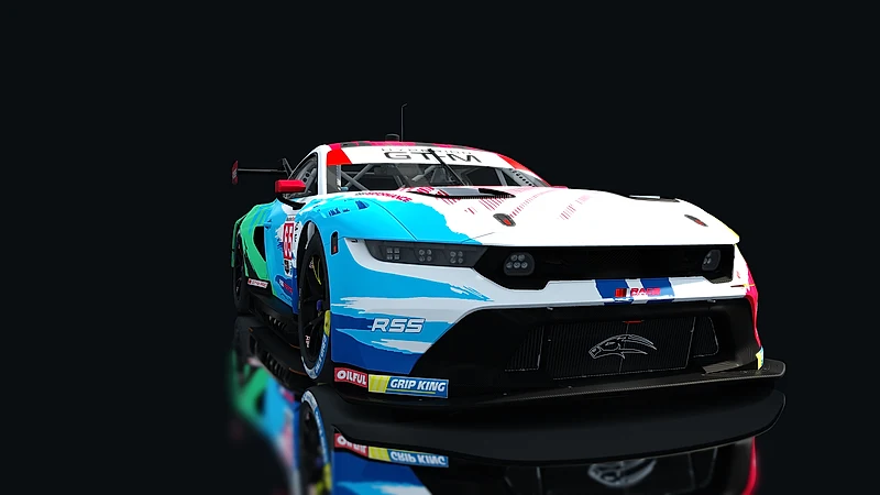 Race Sim Studio GT-M Hyperion V8 – Frontansicht tief