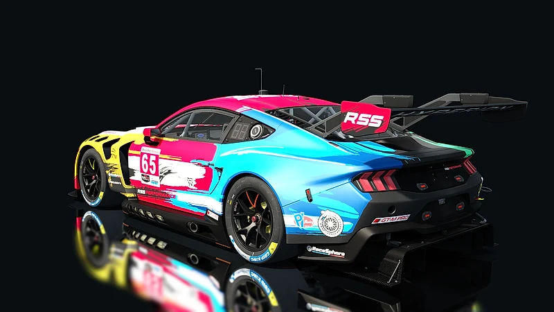 Race Sim Studio GT-M Hyperion V8 – Heckansicht