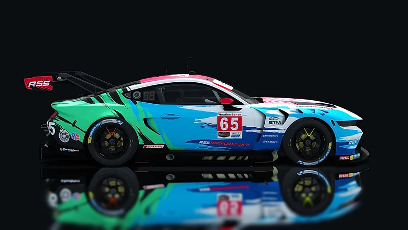 Race Sim Studio GT-M Hyperion V8 – Seitenansicht