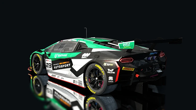 Race Sim Studio GT-M Lanzo V8 – rear view