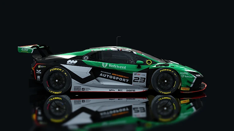 Race Sim Studio GT-M Lanzo V8 – side view