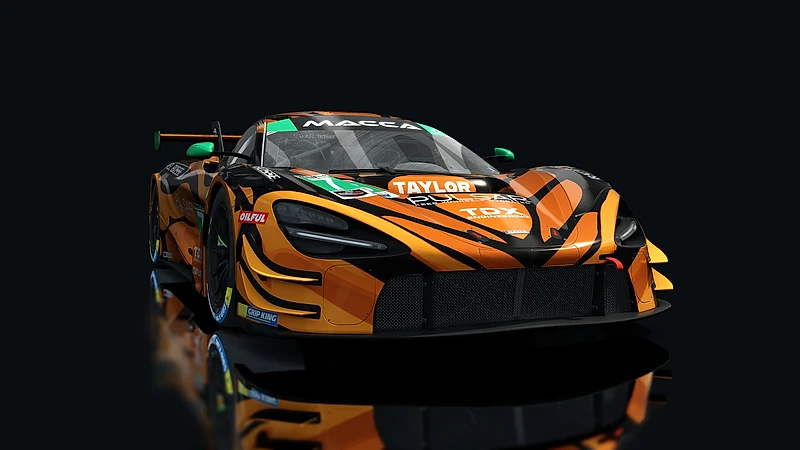 Race Sim Studio GT-M Macca 72 V8 Evo – Frontansicht tief