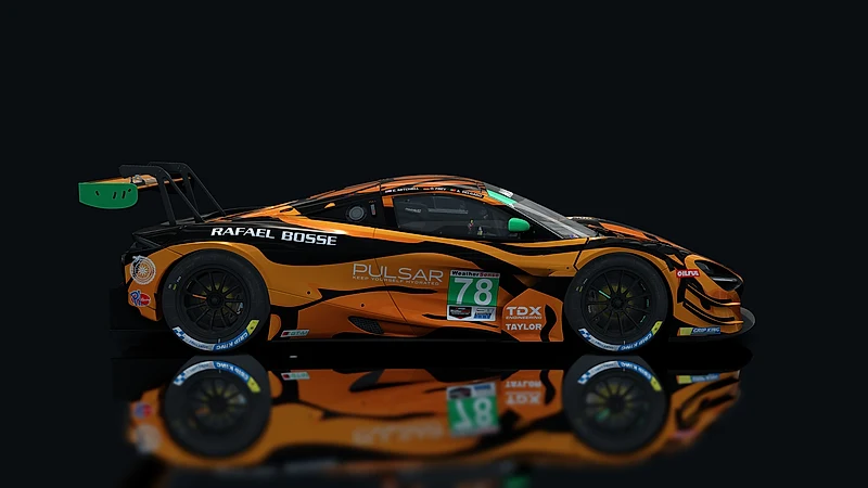 Race Sim Studio GT-M Macca 72 V8 Evo – Seitenansicht