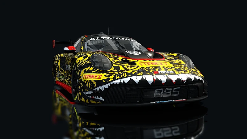Race Sim Studio GT-M Protech P92 F6 – Frontansicht tief
