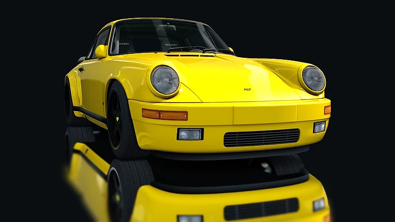 RUF CTR Yellowbird – Frontansicht tief