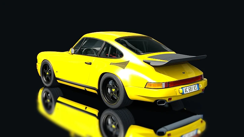 RUF CTR Yellowbird – Heckansicht