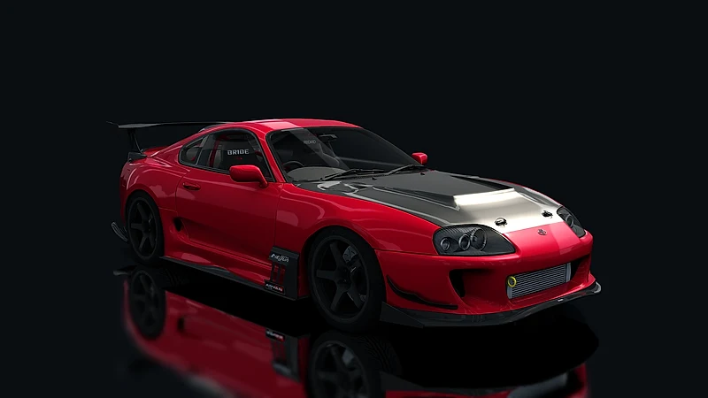 Toyota Supra MKIV Ridox Body Kit – Frontansicht