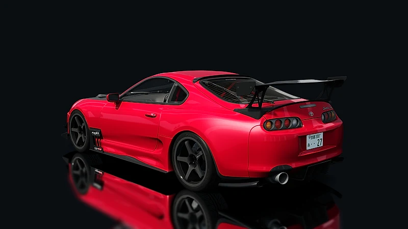 Toyota Supra MKIV Ridox Body Kit – Heckansicht