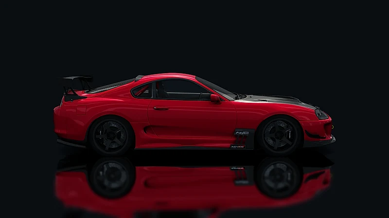 Toyota Supra MKIV Ridox Body Kit – Seitenansicht