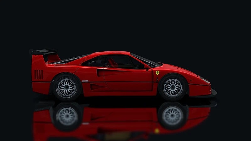 Ferrari F40 Custom – Seitenansicht