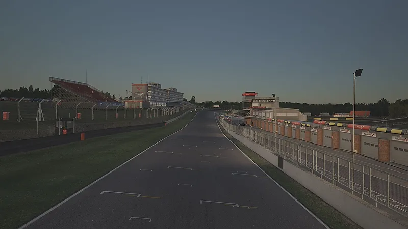 Brands Hatch - Indy – Start und Ziel