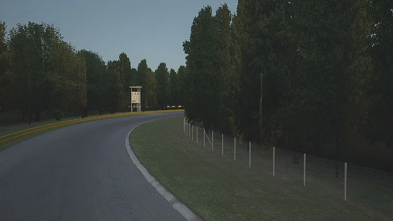 Monza 1966 - Full Course – corner view 1
