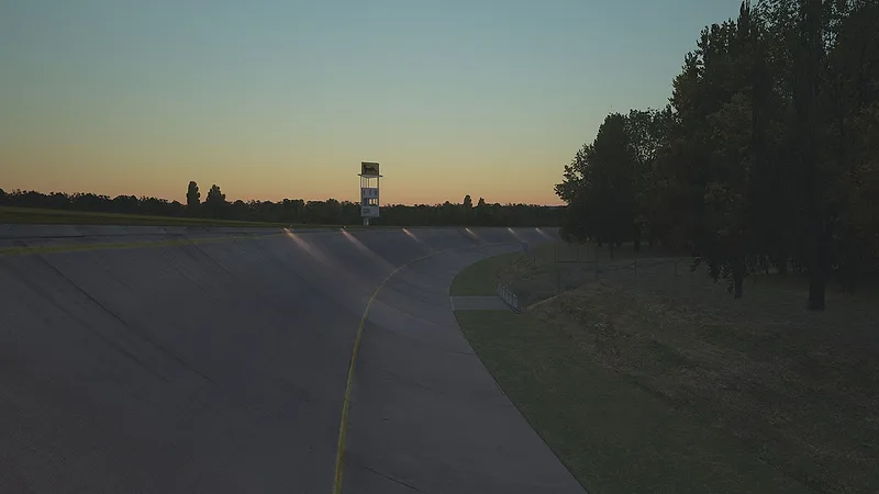 Monza 1966 - Full Course – corner view 3