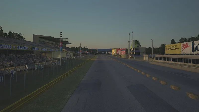 Monza 1966 - Full Course – start and finish