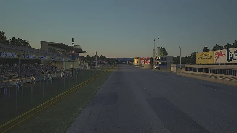 Monza 1966 - Road Course – Start und Ziel