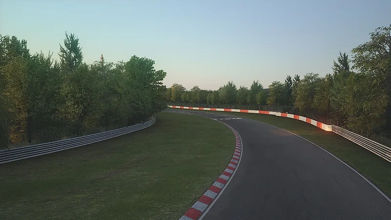 Nordschleife - Tourist – Kurvenansicht 1