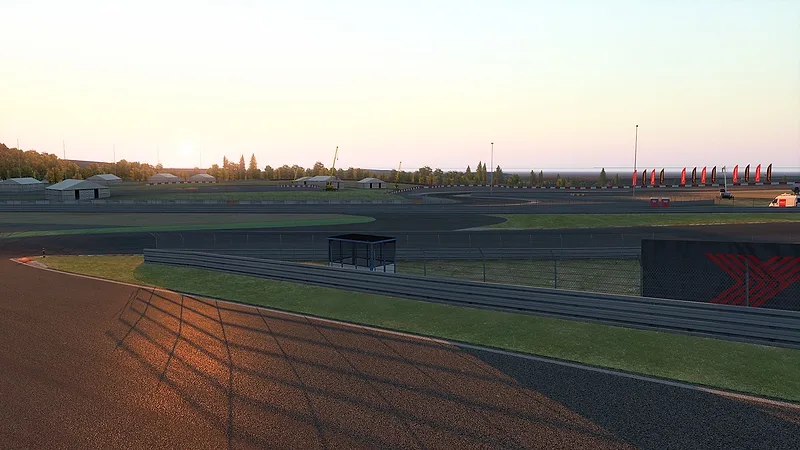 Nurburgring - GP (GT) – Kurvenansicht 1