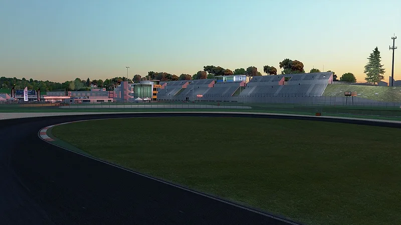 Vallelunga - Club – Kurvenansicht 2