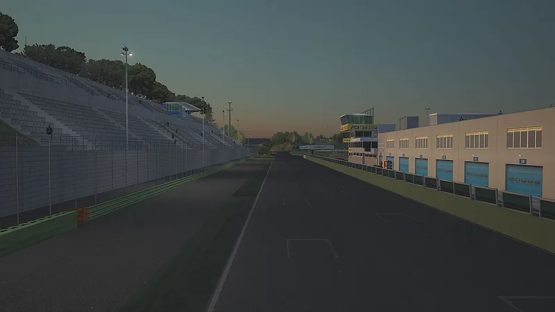 Vallelunga - Club – Start und Ziel