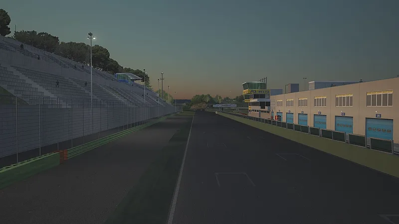 Vallelunga – Start und Ziel