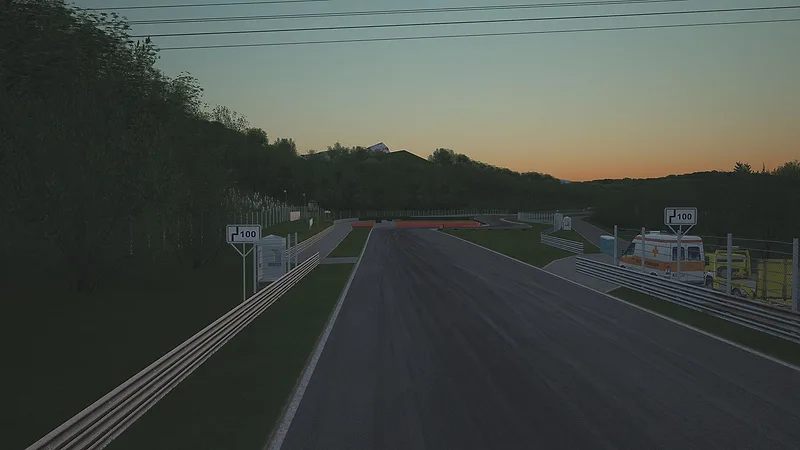 Salzburgring – Kurvenansicht 1