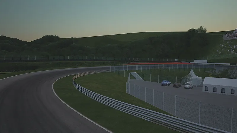 Salzburgring – Kurvenansicht 3